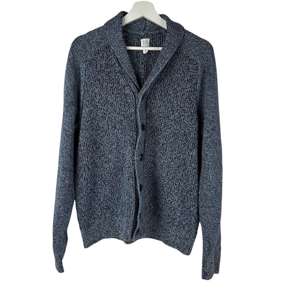 Gap Womens Cotton Shaker Sweater size Medium Grandpa core